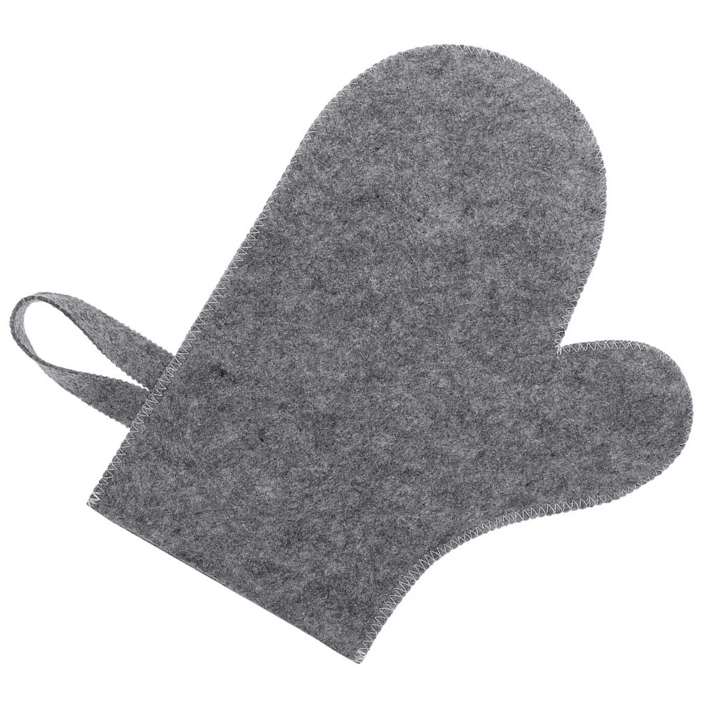 

Insulation Gloves Saunna Bath Mitts Adult Accessories for Saunas Heated Spa Protective Bathing Men Heating Outdoor