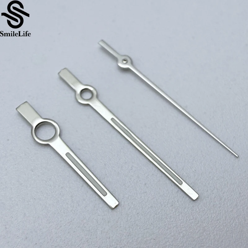 SmileLife NH35 srebrne polerowane wskazówki zielone świecące dopasowanie japonia NH35/NH36/4R/7S mechanizm automatyczny akcesoria do zegarków mechanicznych