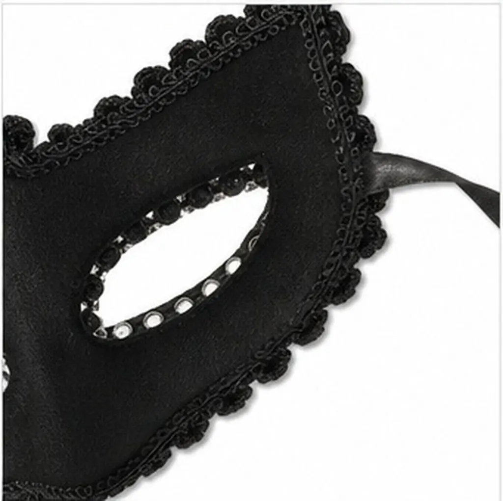 Comfortable Elegant Lace Half Face Mask Women Masquerade Mask Party Costume Festival Ball Halloween Cosplay Photography