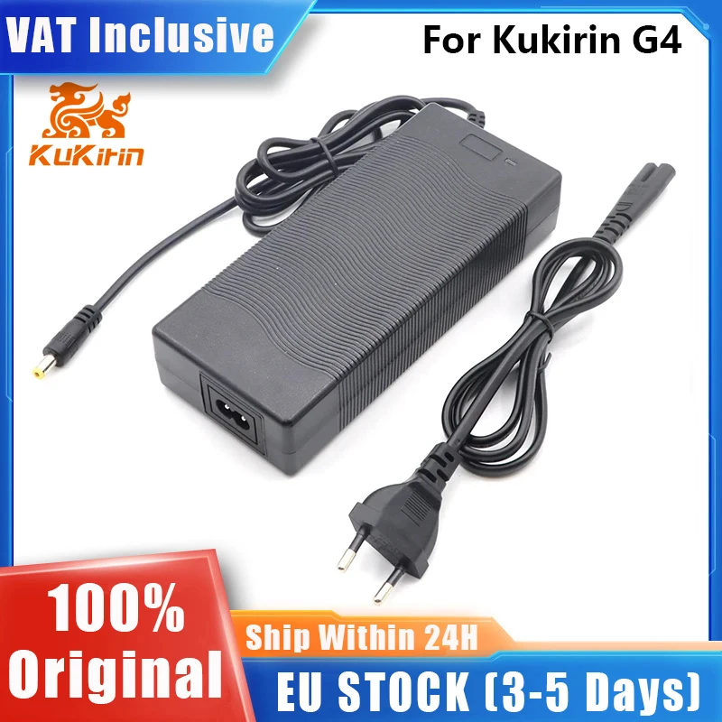    Chargeur 67,2 V 2 A pour trottinette électrique Kukirin G4, adaptateur d'alimentation pour batterie lithium 134,4 W avec connecteur DC 5,5x2,1 mm, stock UE