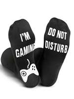 1 Pair Of Men Do Not Disturb I M Gaming Socks Men Gifts Ideas Valentines Day Kids Valentine Gamer Sock Gift For Mens Dad Father