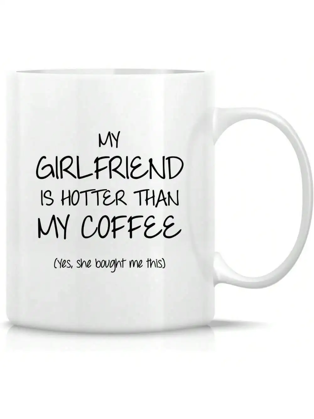 Funny Mugs For Couples Girlfriend Boyfriend,11 Oz Ceramic Coffee Mugs, Funny Sarcastic Inspirational Birthday Christmas Gift