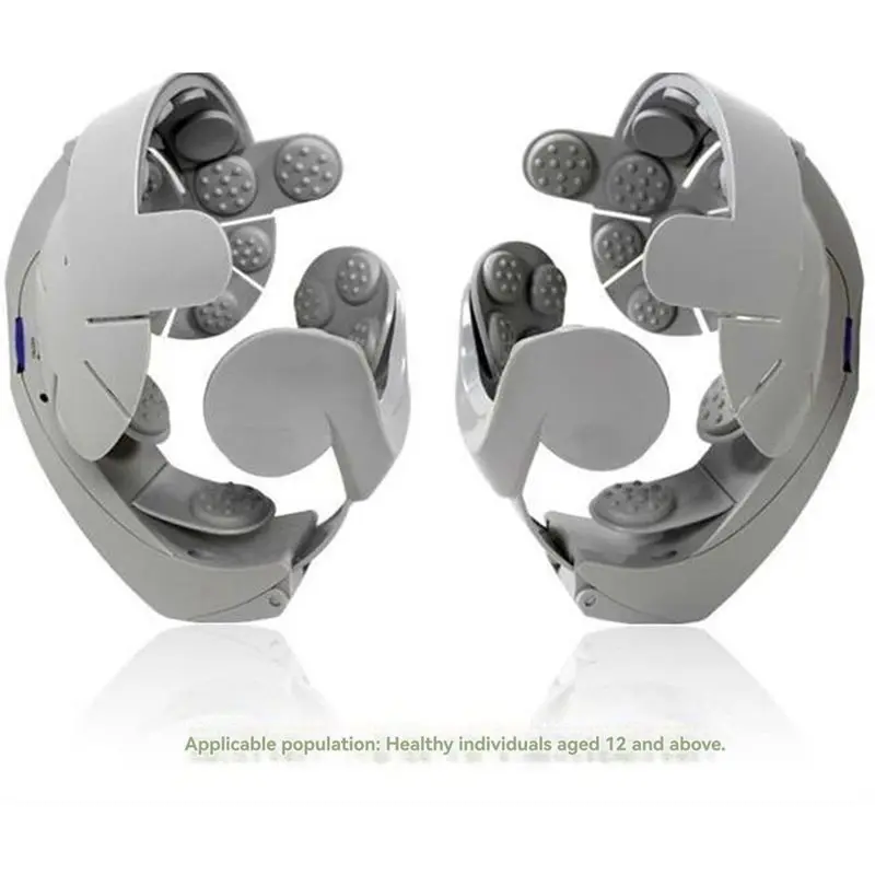 Massage de tête électrique A55X, soulagement des vibrations, améliore la Relaxation du sommeil, dispositif de soins de santé, masseur de points d'acupuncture facile à utiliser