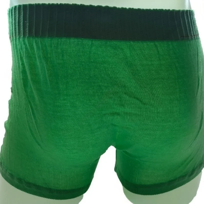 Men Sexy Cotton Boxer Briefs Hollow Out U Convex Pouch Bottom Breathable Shorts Panties High Stretch Soft Comfy Male Underpants