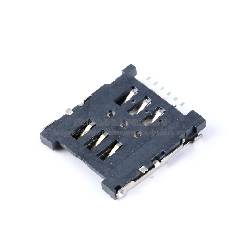 5 шт. 6P разъем для микро SIM-карты