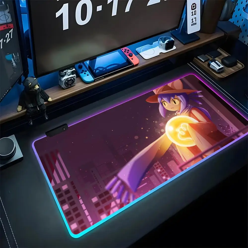 

Niko Oneshot Mouse Pad Gaming LED 700x300 Mouse Gaming Mat Mousemats Table Pads PC Desk Mat RGB Keyboard Mat XXL