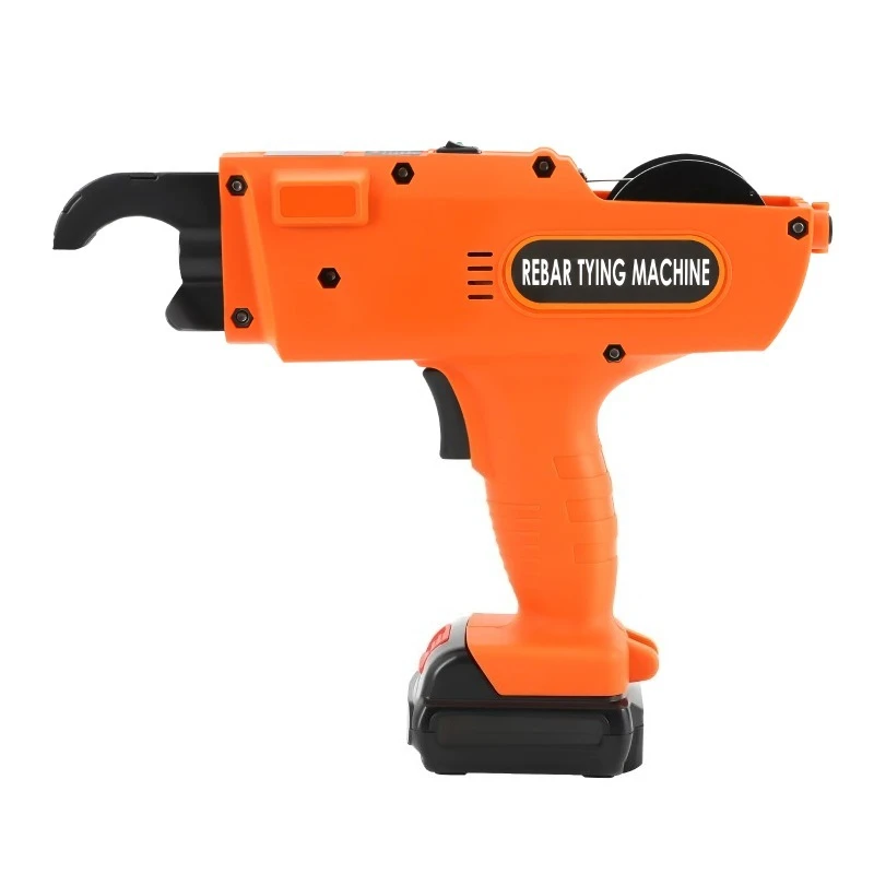 Automatic Rebar Tier Binding Machine 12V 4500mAh Electric Handheld Rebar Tying Machine Wire Pliers Tool Kit w/Batteries