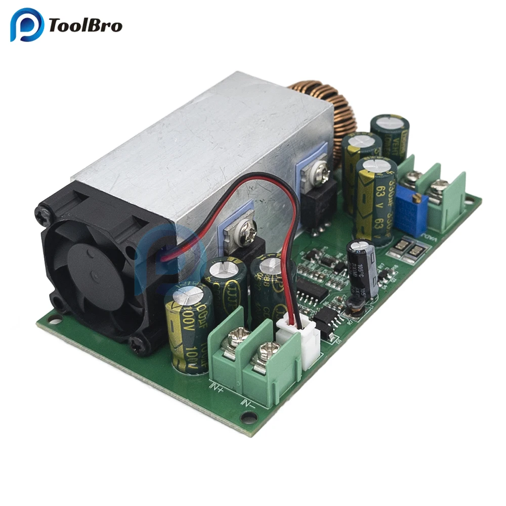 600W 25A Adjustable DC-DC Step Down Buck Converter Board Voltage Regulator Power Supply Module 12V-75V to 5V 19V 21V 24V 48V