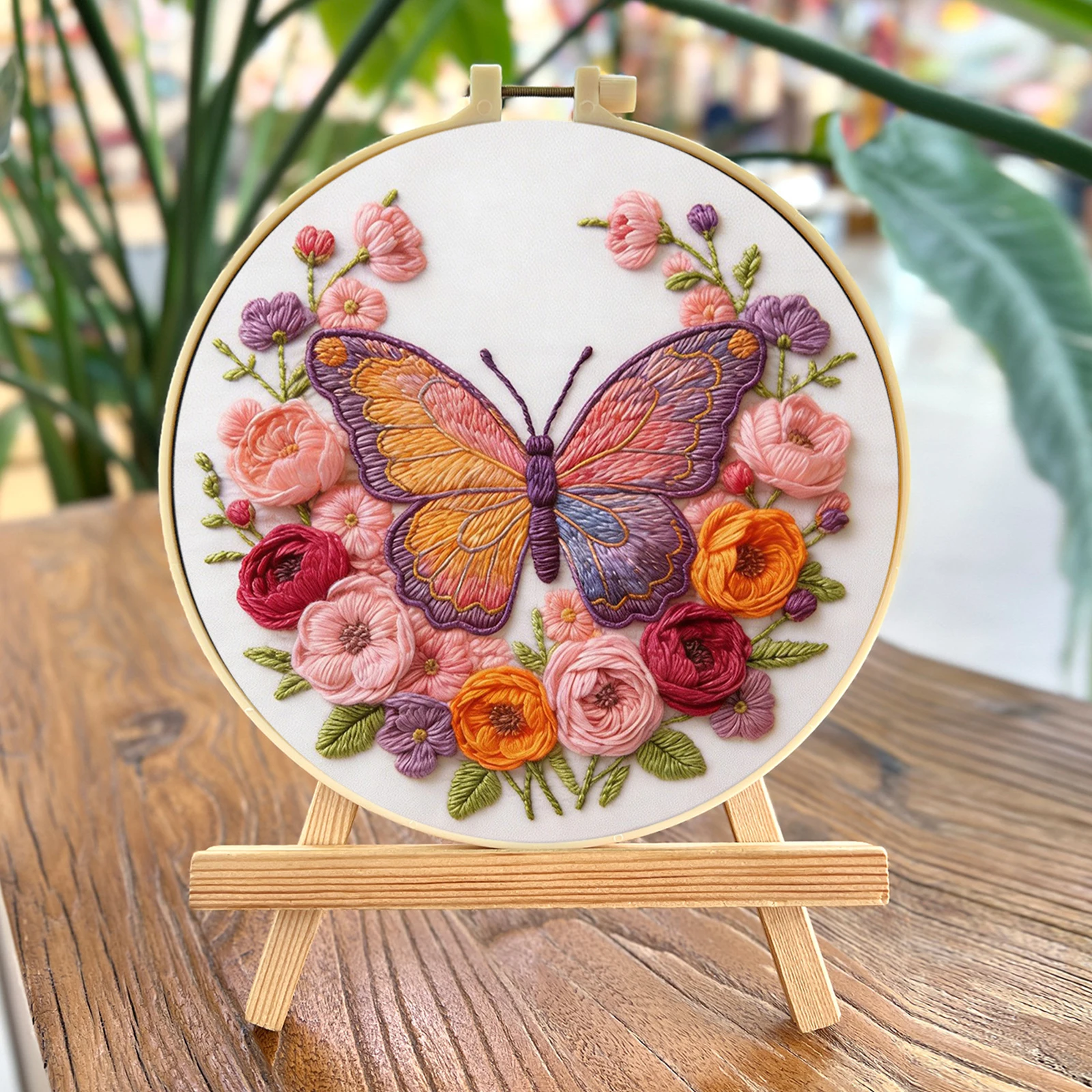 Cross Stitch Stamped Kits Beginners - Kit de broderie à motifs animaliers,