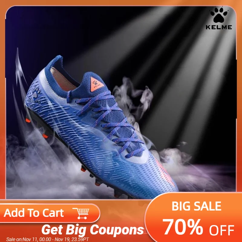 

Kelme Adult Professional Soccer Shoes Tf Nail Breaking Youth Training Football Boots Mg Anti Slip Match Football Shoes