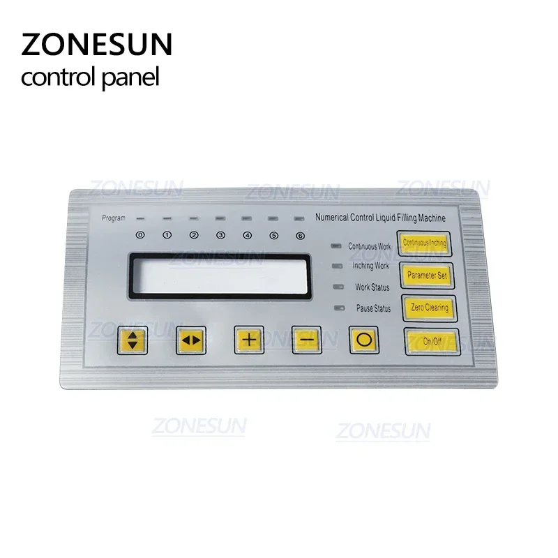 ملصق لوحة عرض ZONESUN لآلة تعبئة السوائل GFK-160