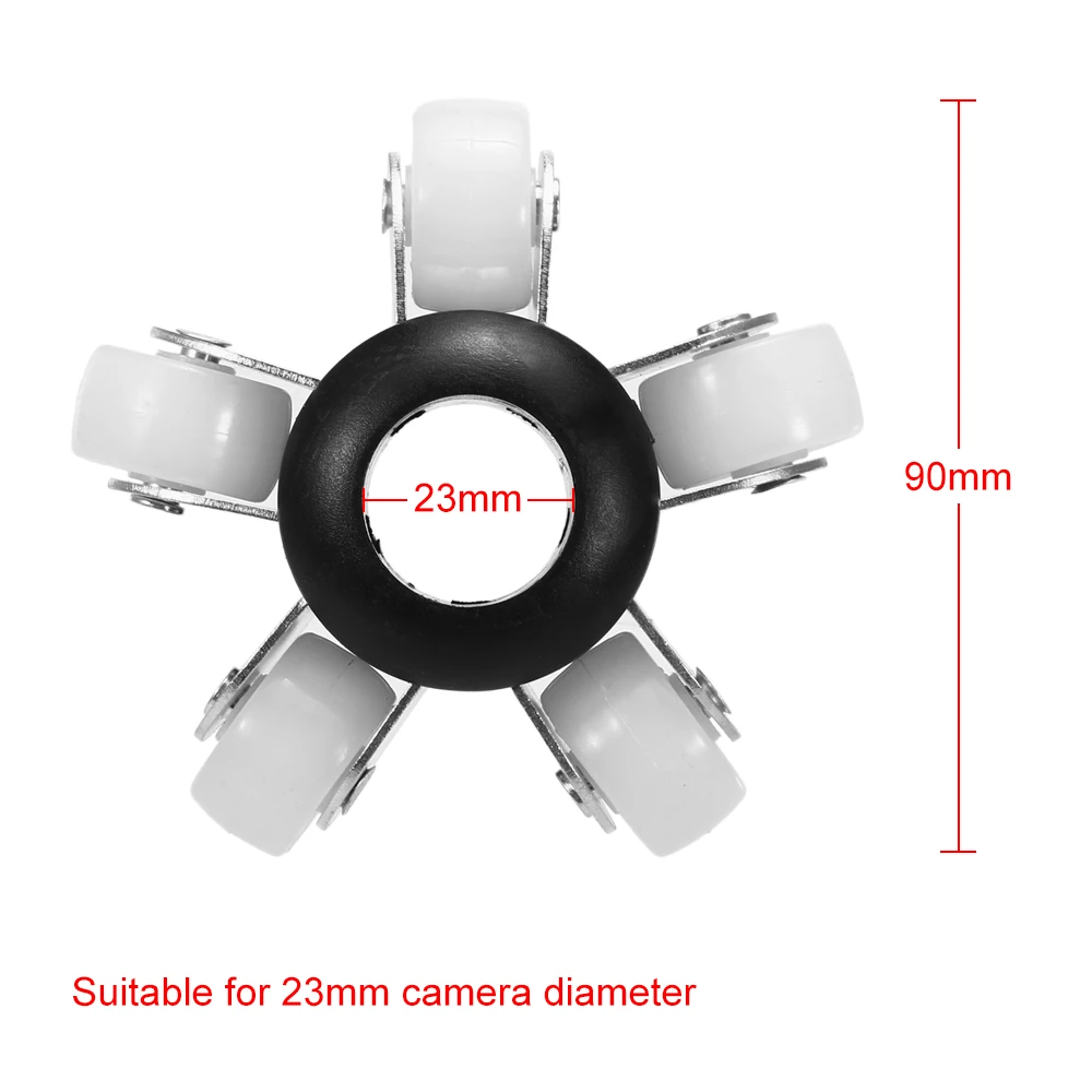 90mm Guide Wheels Protective Cover for 23mm Pipe Sewer Pipeline Inspection Camera