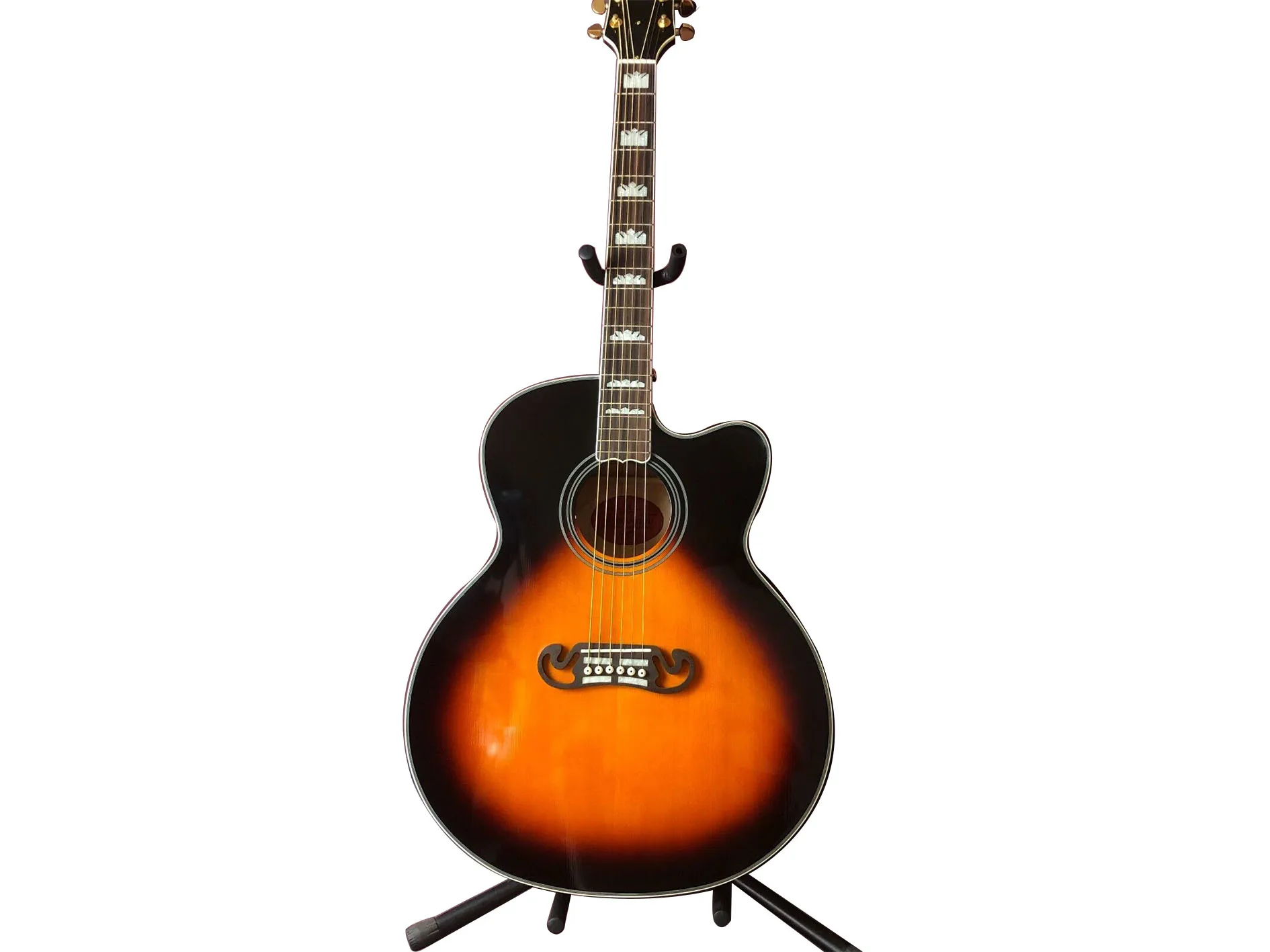 Customized 41INCH acoustic guitar J200, 43 Sunburst Finish Solid