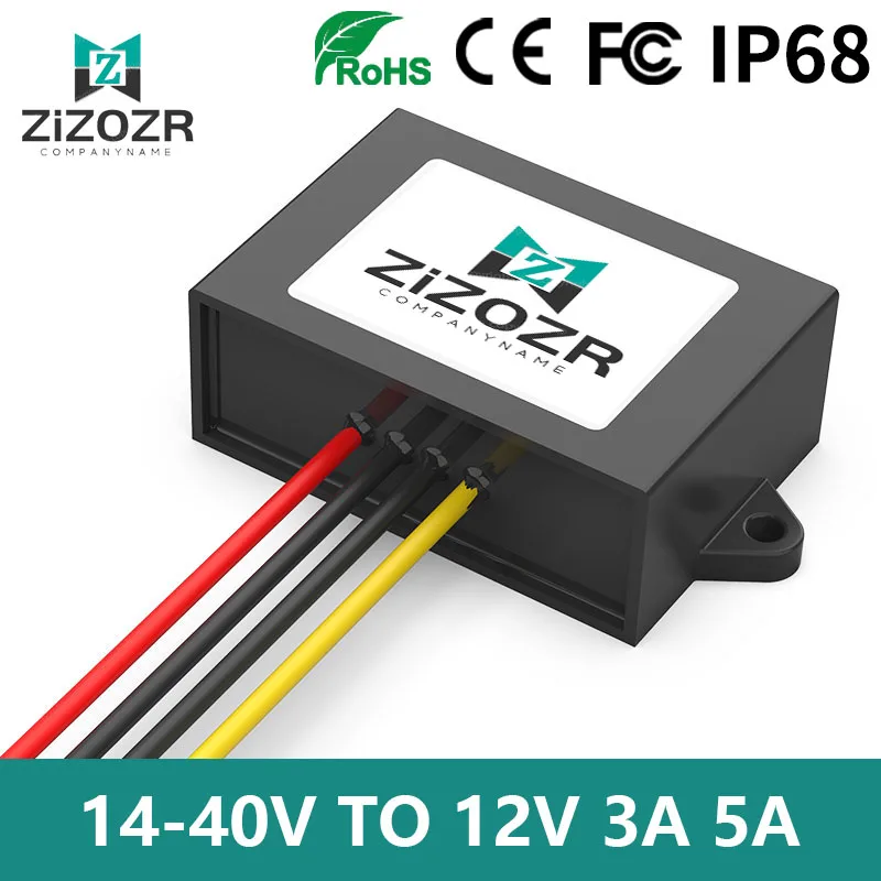 

DC Transformer 14-40V 26V 36V To 12V 3A 5A Adapter Power Converter Voltage Regulator Buck Stabilizer Step-Down Module