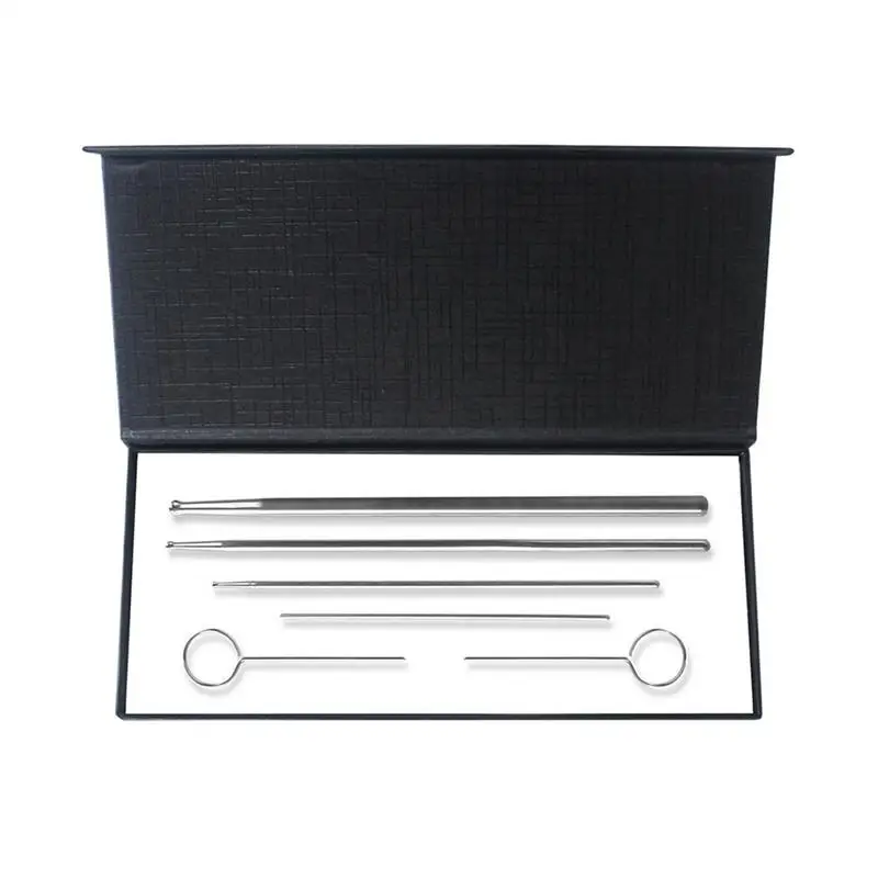 

Snake Kit Professional Stainless Steel Probes With Round Ball Tip Detection Tools Multifunctional Snake Accessories Reptiles