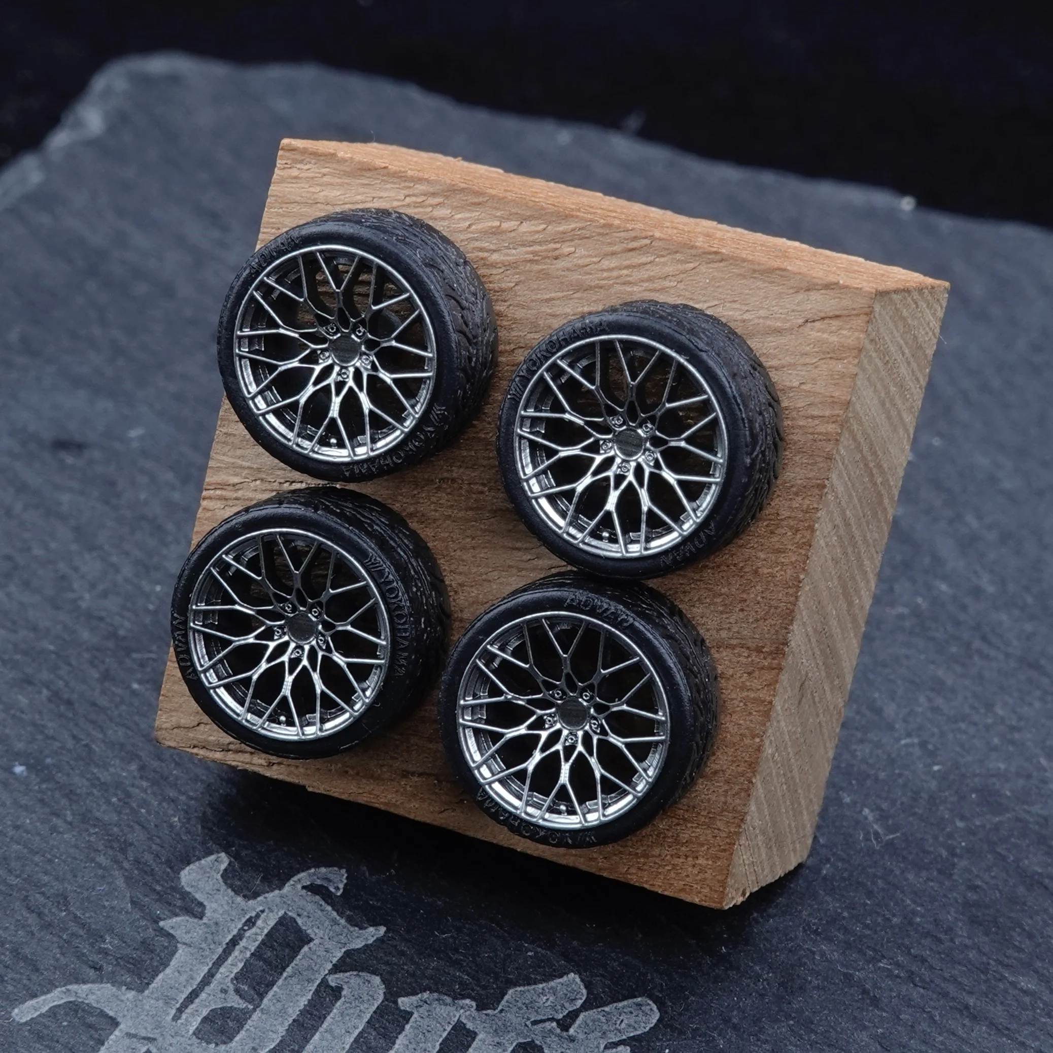 PuffStudio_1/64 مقياس محور العجلة-8.5/8.8 مللي متر المكونات في المحور مناسبة لملحقات تعديل نموذج السيارة 1/64