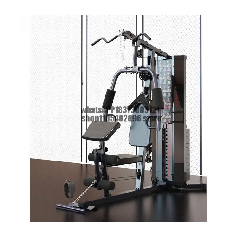 Fitness equipment: single-person station, multifunctional all-in-one home strength training exercise equipment