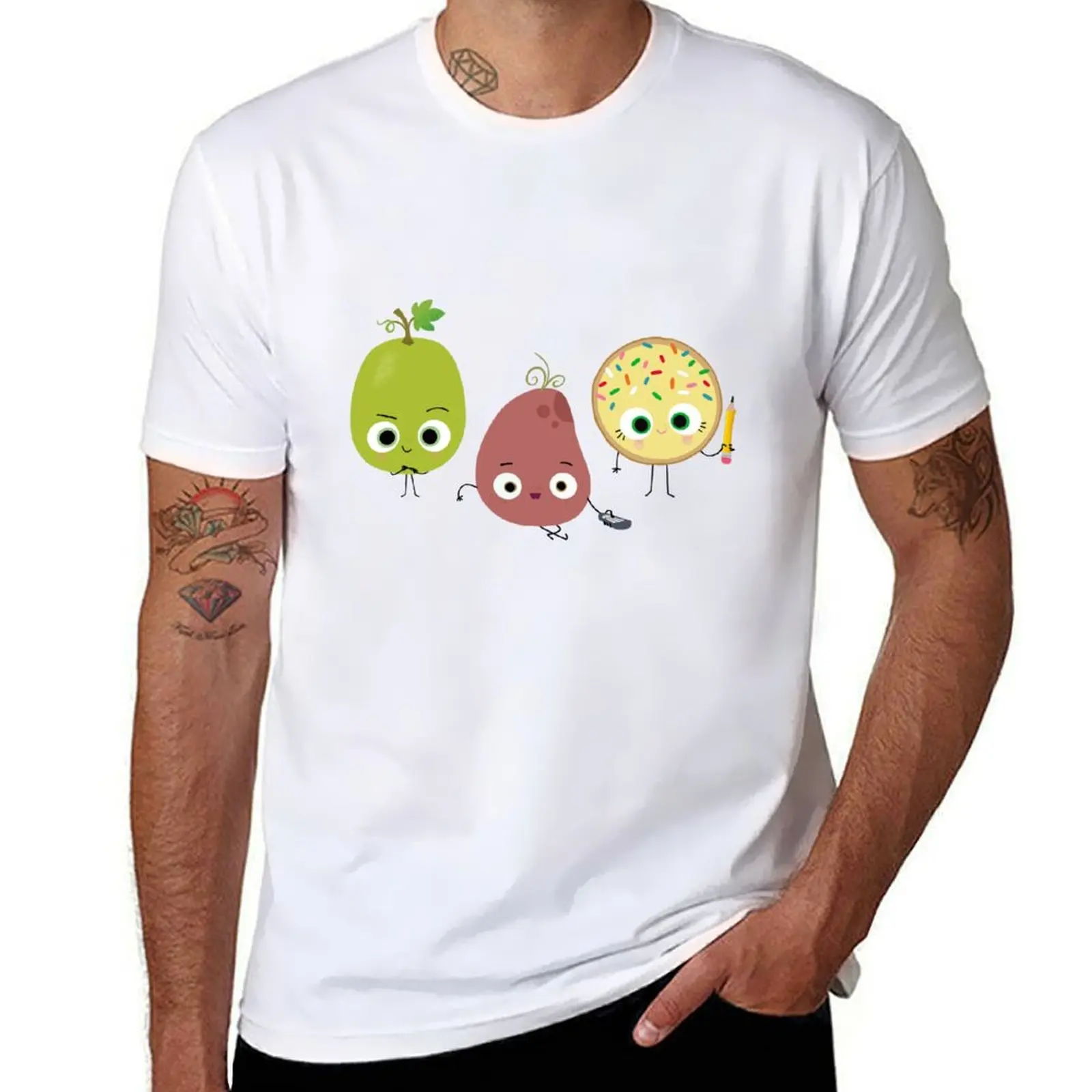

Sour Grape, Couch Potato, and Smart Cookie Fan Art T-Shirt man t shirt graphic T-Shirt