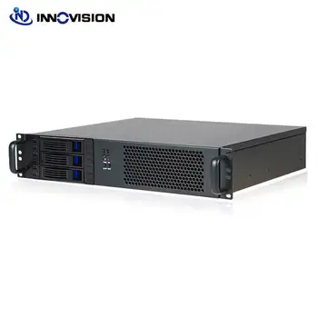 Ultra short 2U case L390 support ATX Powersupply mirco ATX motherboard with 3 bays HDD Hotswap 2U firewall gateway DVR NAS case