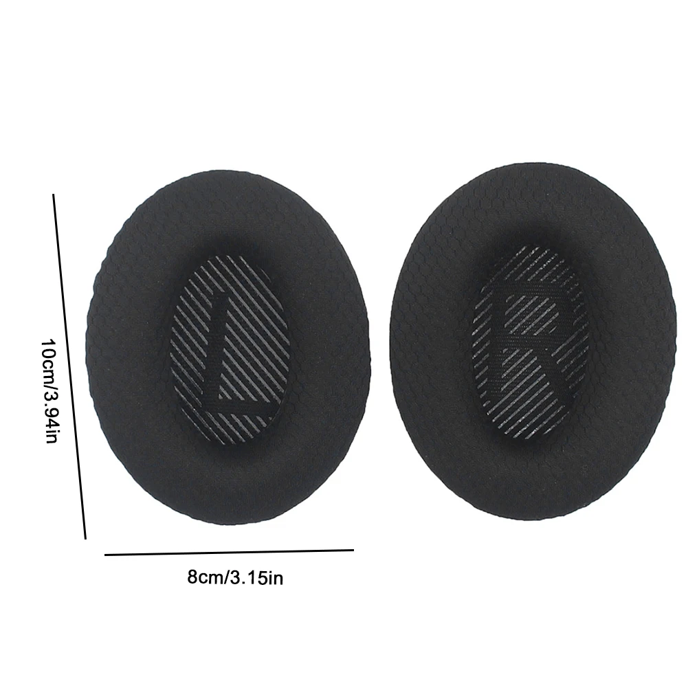 Replacement Ear Pads Cushions Soft Foam Cushion Cover Headset Earpads for Bose QuietComfort QC35 25 15/Ae2/SoundTrue