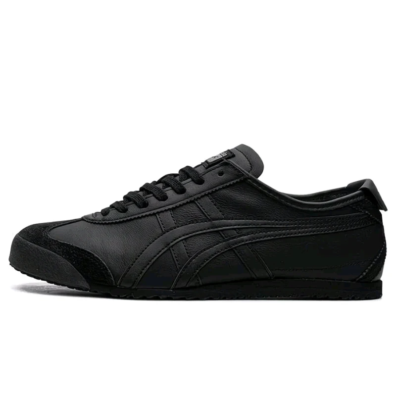 Onitsuka Tiger MEXICO 66 Unisex Black Low-Top Casual Sports Shoes  Retro Durable Lightweight Everyday Design 1183C102-002