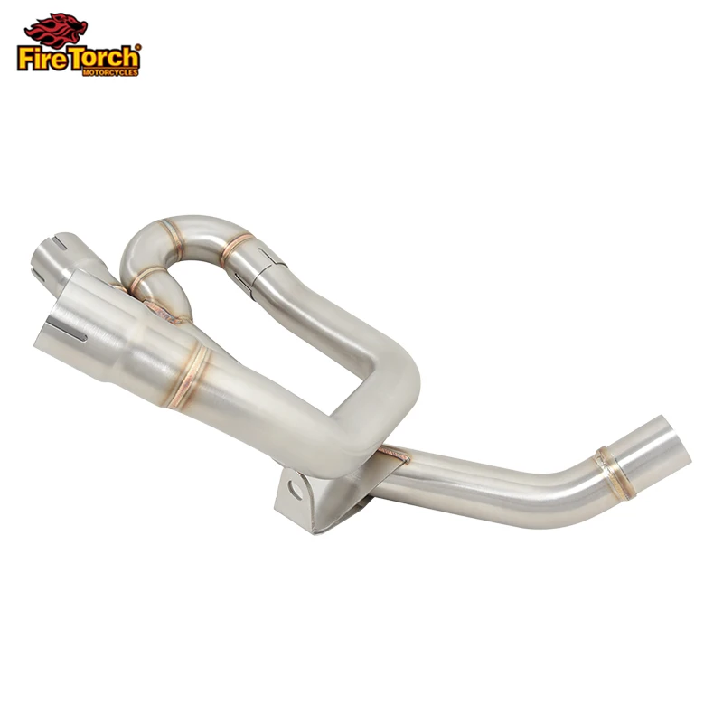 Slip On For SUZUKI SV 650 SV650 X 2016 - 2023 Motorcycle Modified Middle Link Pipe Connect Original Muffler Exhaust Escape Moto