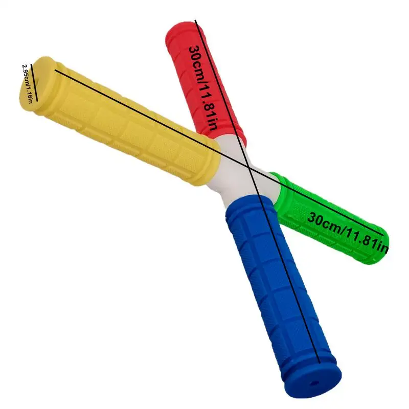 أداة تدريب رد الفعل، أداة تدريب منعكسة، معدات تمارين، لعبة التقاط، تصميم رباعي الرؤوس، تحسين السرعة والخفة الحركة للجميع