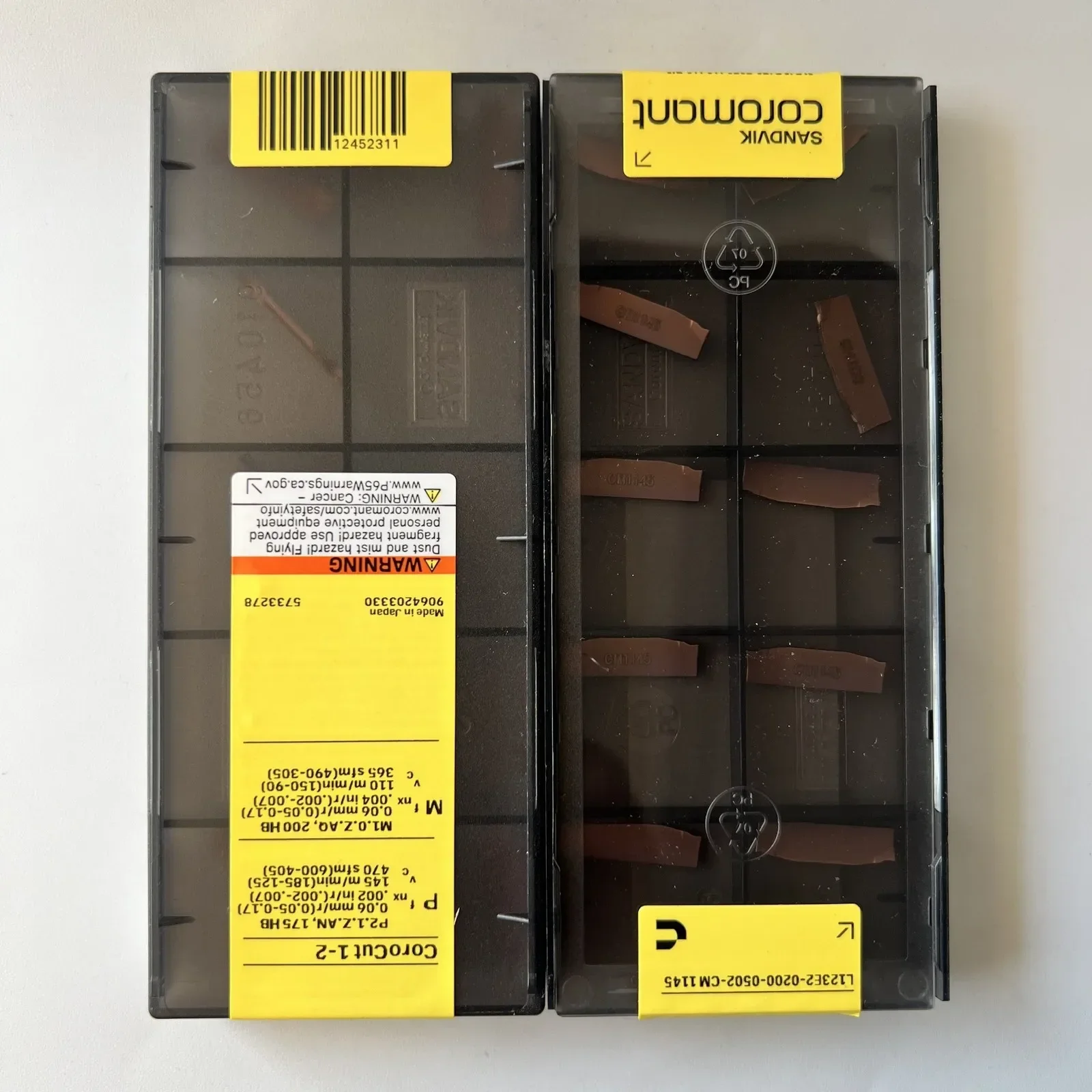 

SANDVIK-Coromant / L123E2-0200-0502-CM 1145 / 10 Pcs