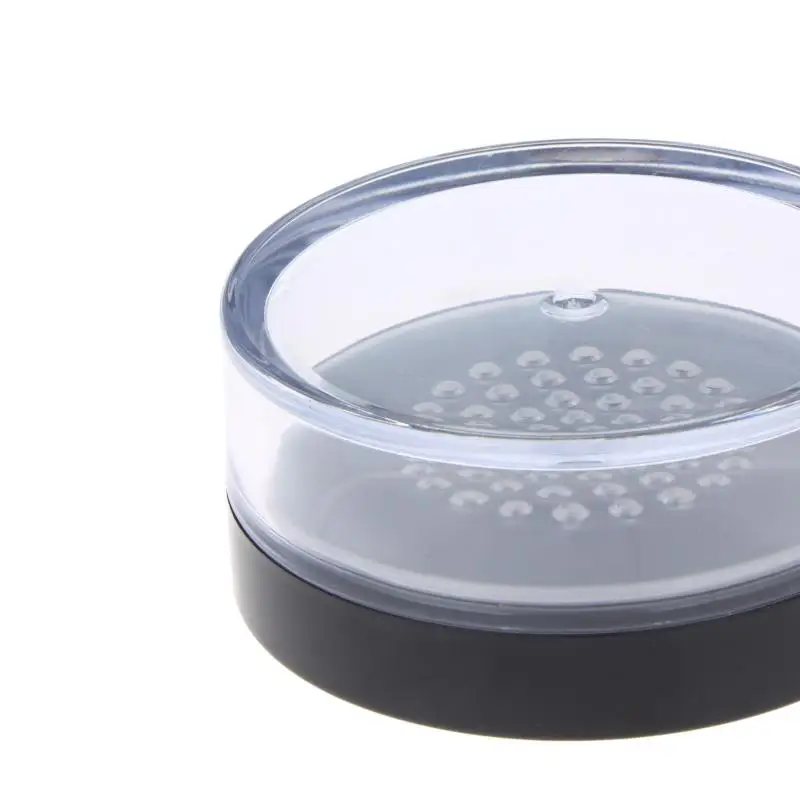 1 Stück Mini Tragbare Plastikbox 15g Nachfüllbare Pulver-Leerbox Handlicher Leertopf mit Sieb Reise-Make-up-Behälter Siebbehälter – Detail 8