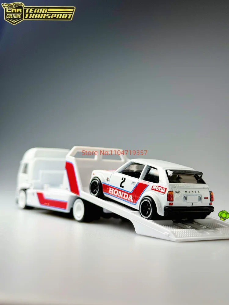 Hot Wheels Premium Car Culture Team Conjunto de transporte Ferrari 250 Lykan Hypersport Toyota Ae86 Escala 1:64 Vehículo de recogida fundido a presión