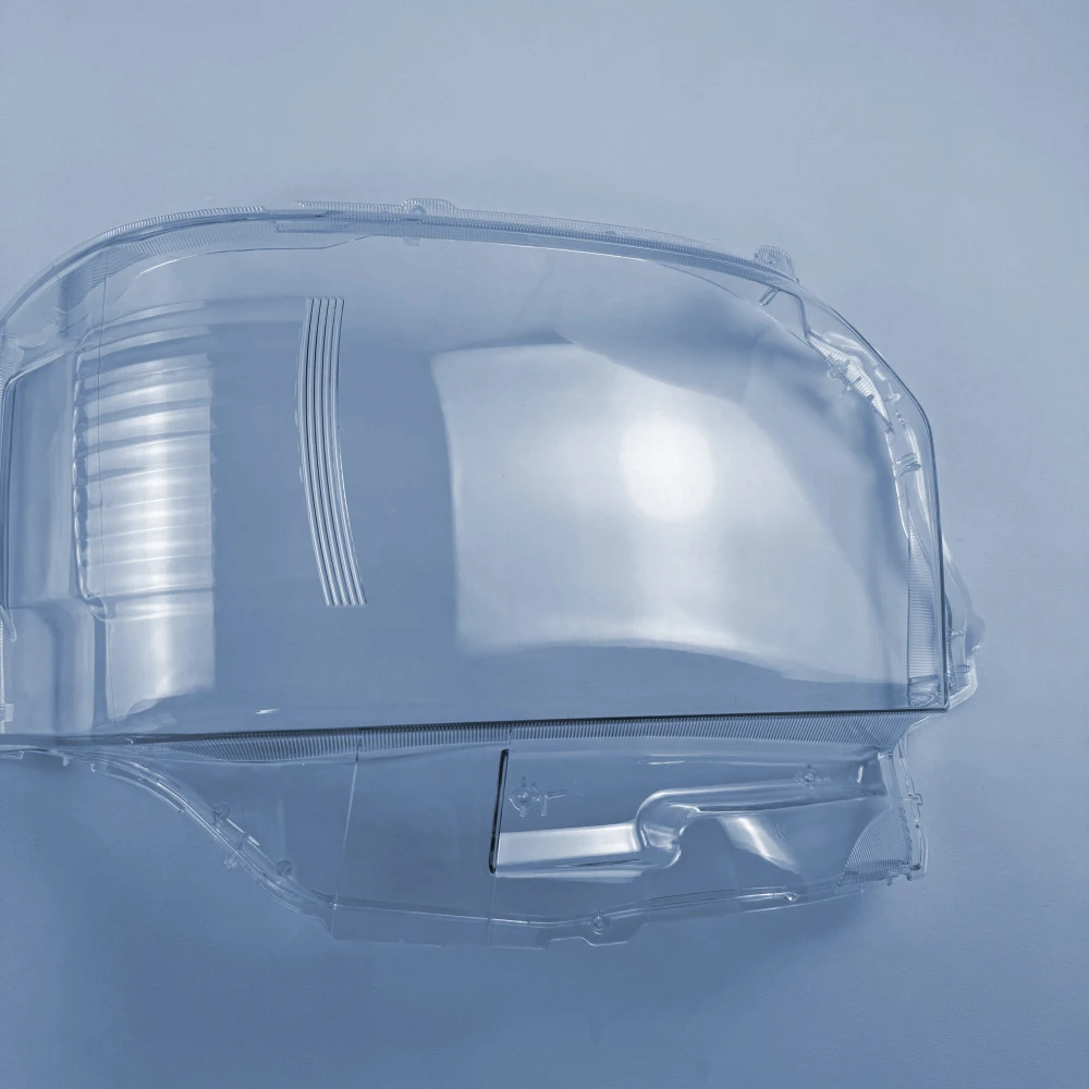 ฝาครอบไฟหน้าโปร่งใสโคมไฟไฟหน้า SHELL Plexiglass เปลี่ยนเลนส์เดิมสําหรับ Toyota Hiace 200 Series 2005 - 2010
