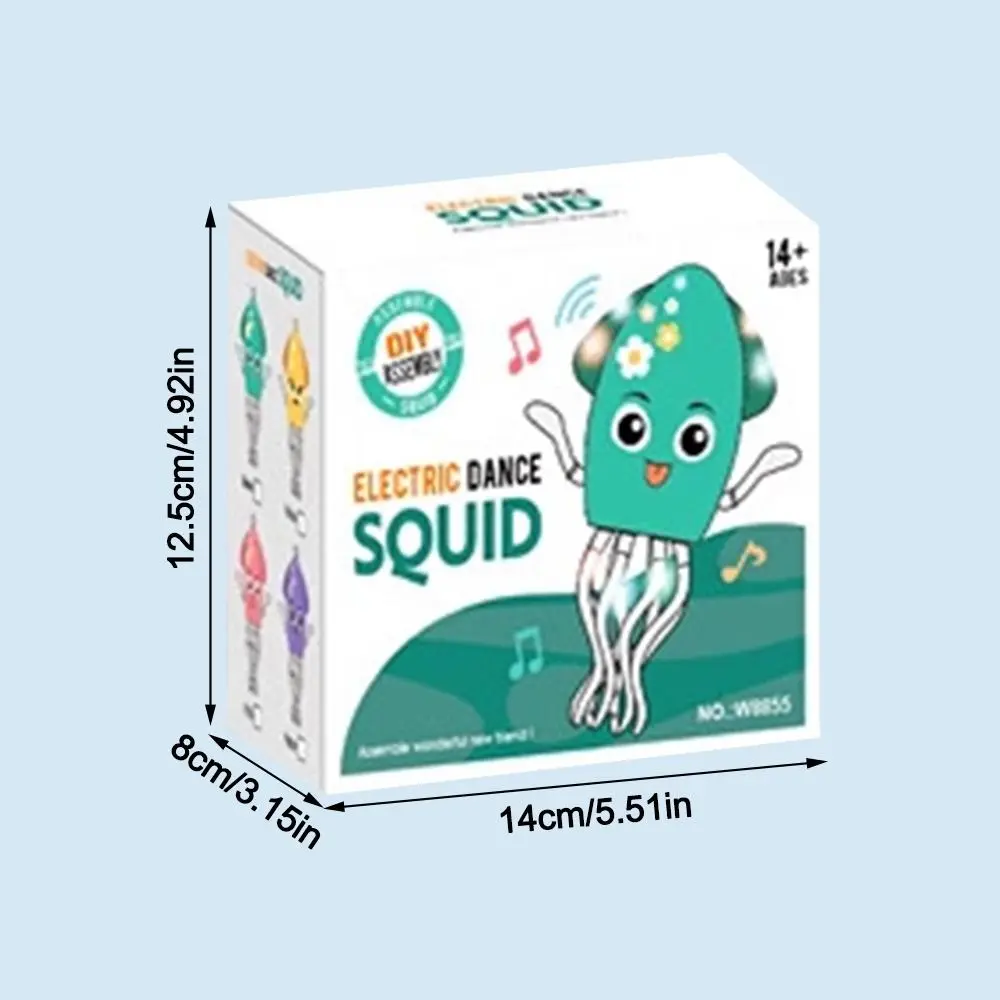 Brinquedo de polvo de dança mágica, automático, prevenção de obstáculos, quebra-cabeça de torção de oito garras, brinquedo elétrico, carregamento usb