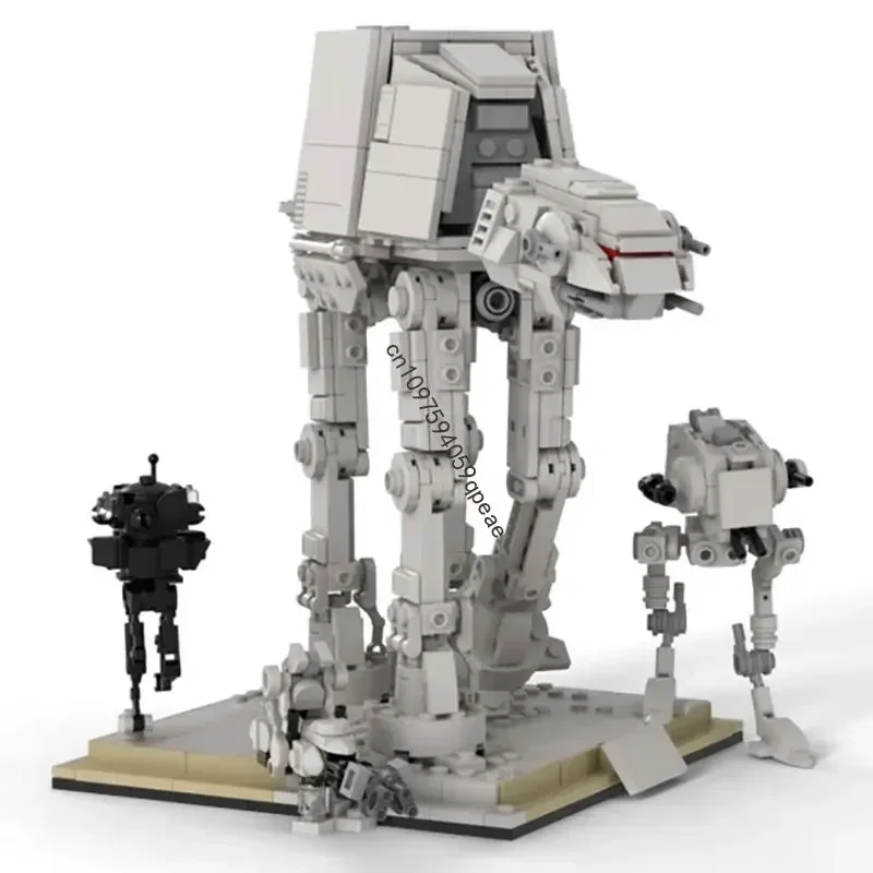 

New 1023Pcs Famous Star Battle Movie Moc Small Size At Army Model Building Block Diy Creative Ideas Bricks Toys Birthday Gift