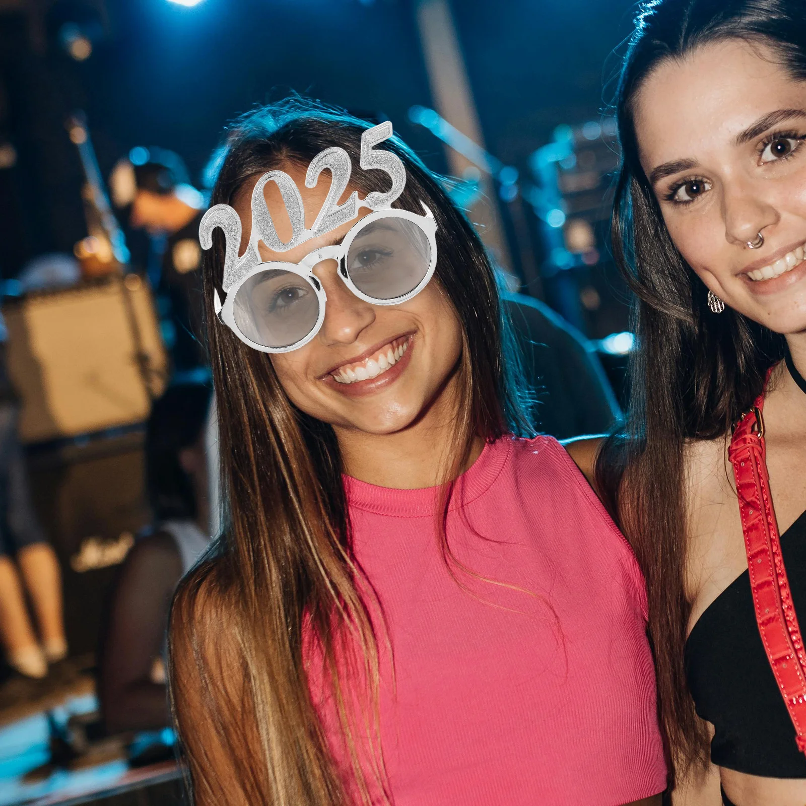 عدد النظارات 2025 كابينة تصوير الدعائم سنة جديدة سعيدة نظارات حفلات مهرجان الديكور السنة الجديدة اكسسوارات زي #2