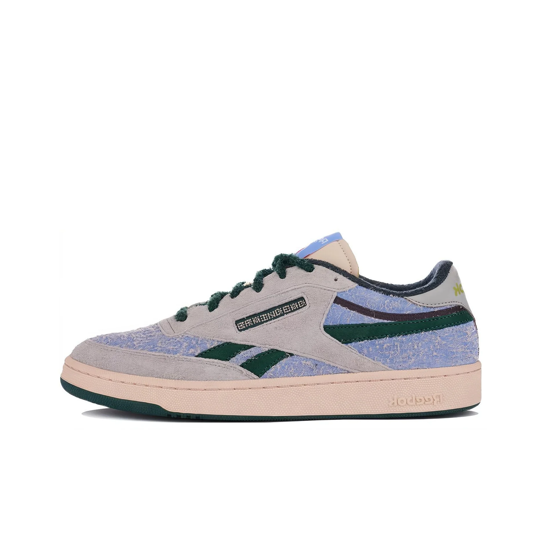POIZON Club C Brain Dead x Club C Reebok Revenge 'Ecru Dark Forest' GX9592