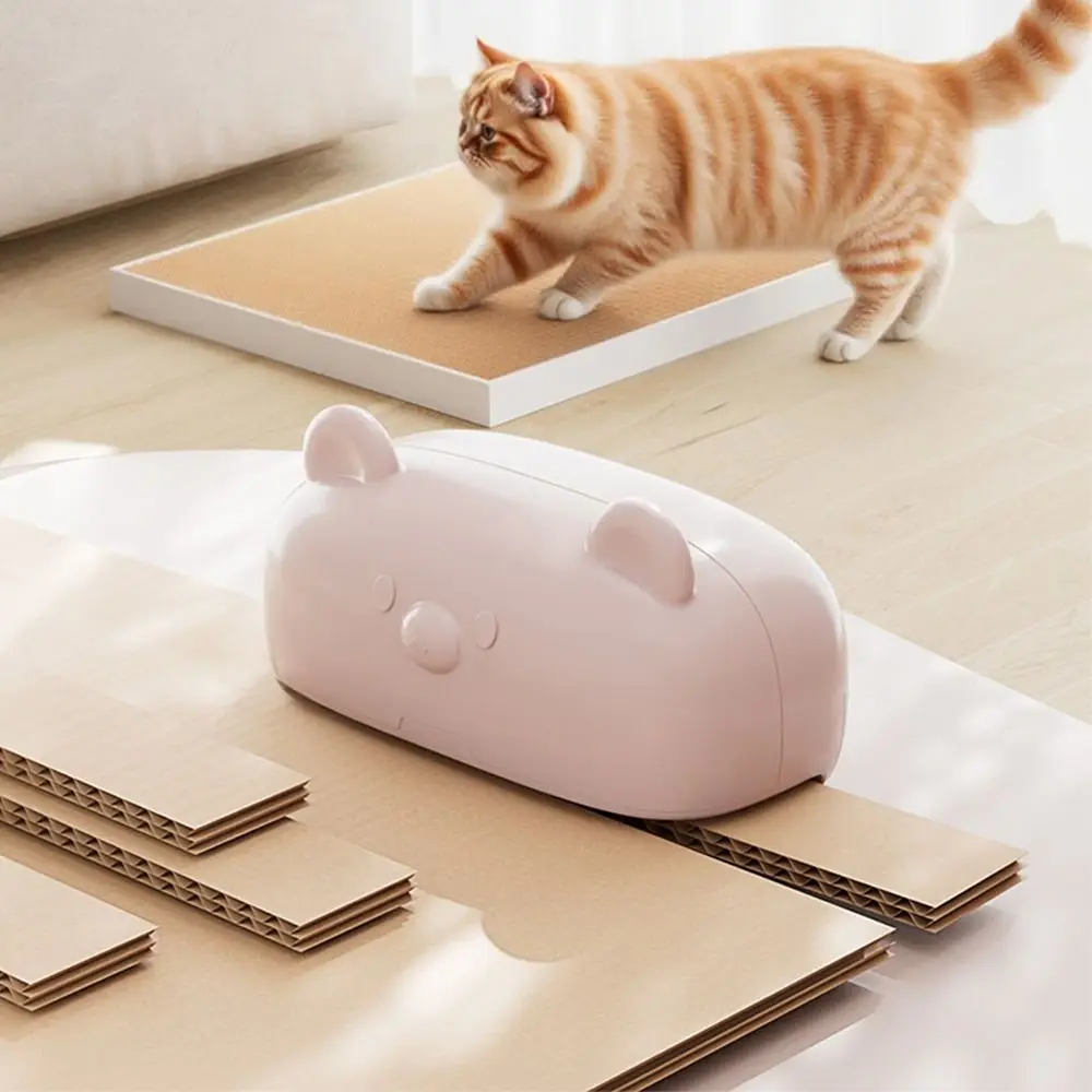 Gifts Portable Cardboard Cutter for Cat Scratchers Cute Handheld Cutting Tools Card Board Cutter Creative Cardboard Cutter