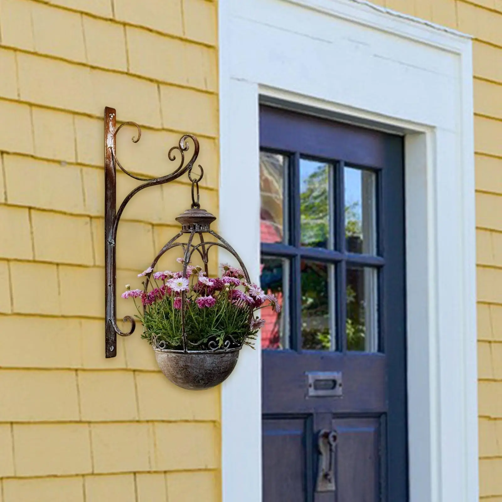 Wall Planter Classic Home Decor Rustic Hanging Flower Pot Wall Mounted Hanging