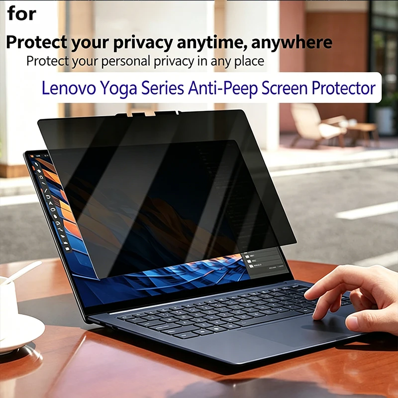 

For new Lenovo Yoga 7 2-in-1 14/16IPH11/AGP11/ILL10/AKP10 notebook anti-spy film anti-spy protection film screen protector