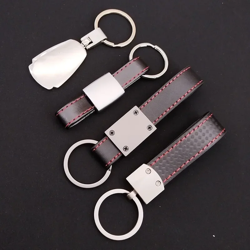 

2025 Горячий кожаный металлический брелок с логотипом Автомобильный брелок для Audi A3 A4 A5 A6 A7 A8 A1 A2 Q3 Q4 Q5 Q7 S3 S4 S5 S6 S7 TT S Line Auto Acce