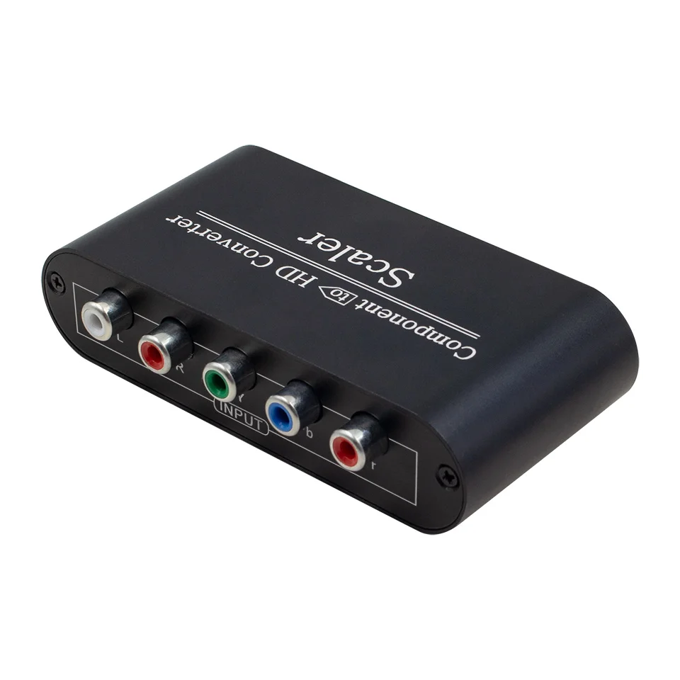 Konwerter YPbPr na HDMI 1080P Adapter Audio-Wideo z Dźwiękiem L/R dla PS2 DVD PSP Xbox Laptop PC do TV Monitora — zdjęcie produktu 4