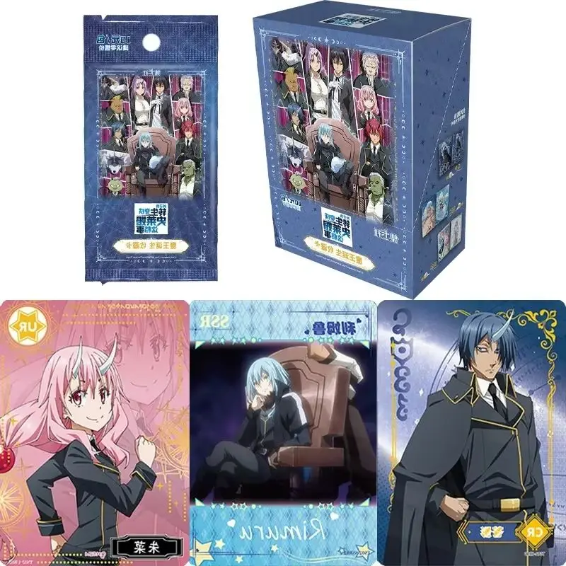 That Time I Got Reincarnated as a Slime Card The Birth of the Demon King Animated Memorial Edition Collectible Cards Toy
