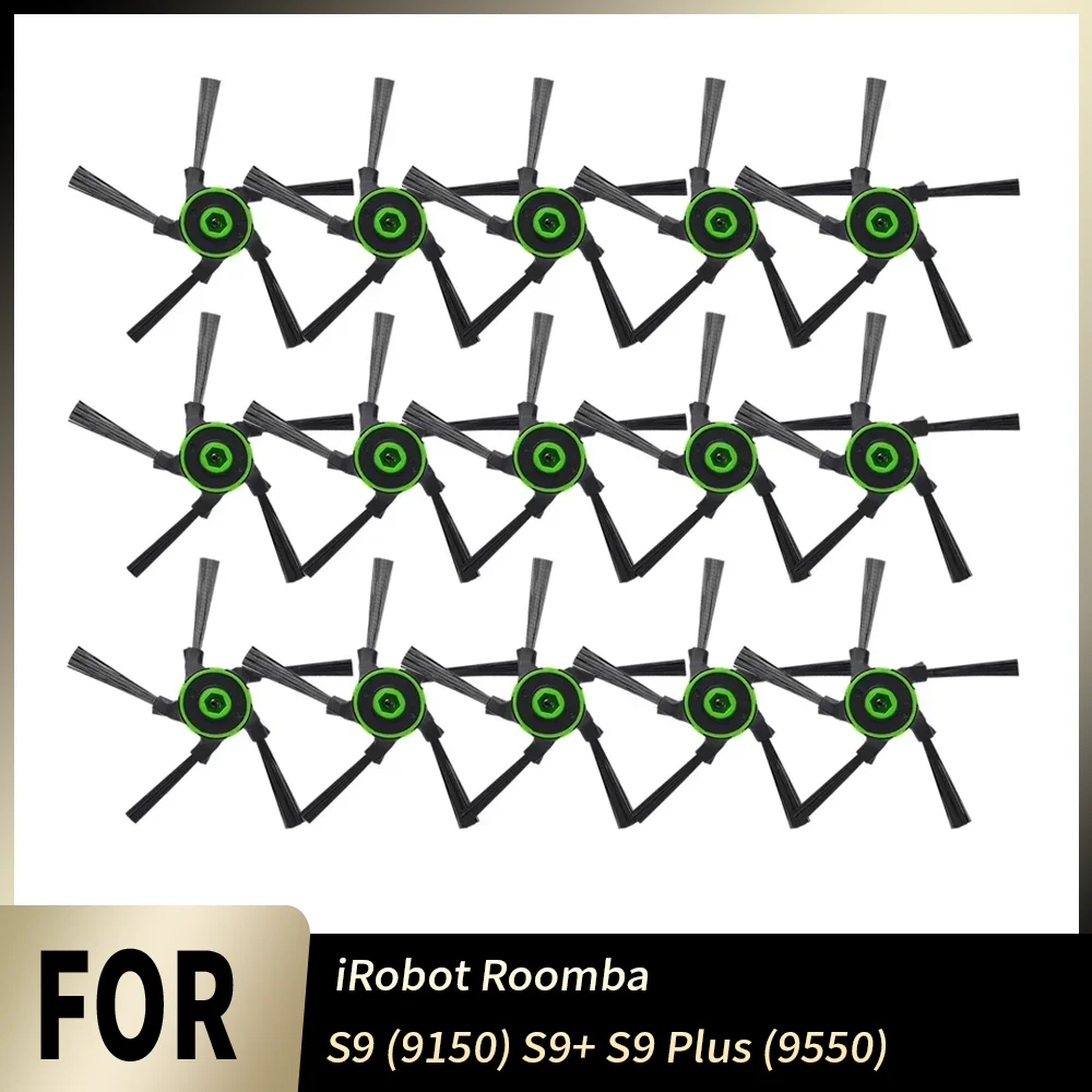 Effiziente Reinigungsseitenbürste für iRobot Roomba S9 (9150) S9+ S9 Plus (9550). Langlebiges, perfekt sitzendes Zubehör für Roboterstaubsauger