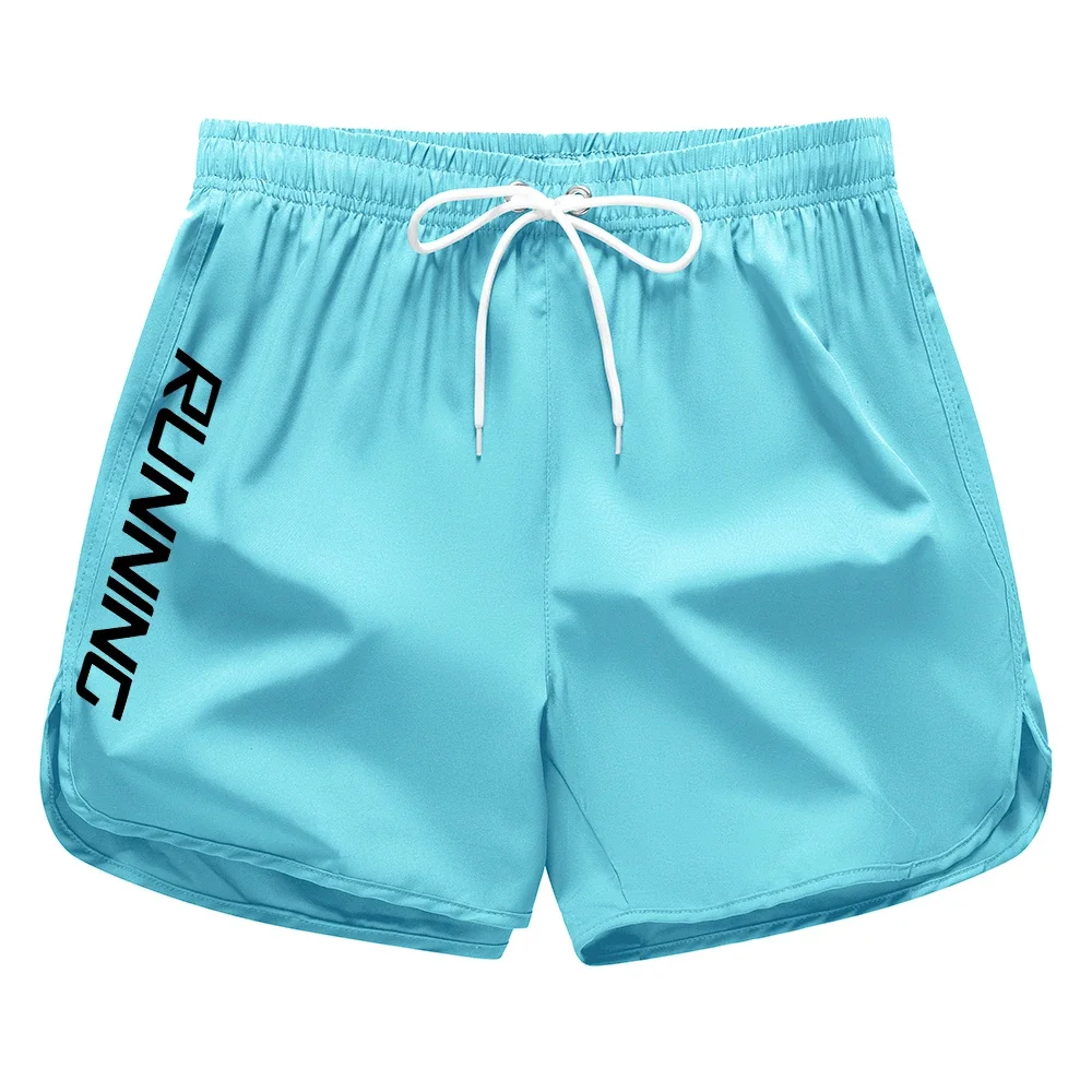 Shorts de plage dcontracts pour hommes, imprims,  schage rapide, respirants, avec cordon de serrage, pour les vacs