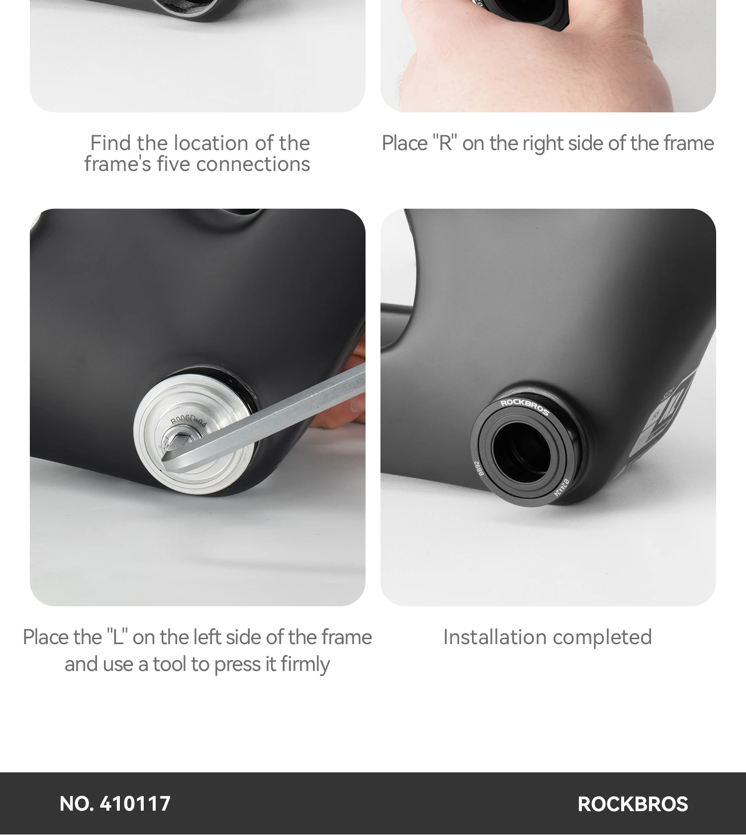 bottom bracket detailed view