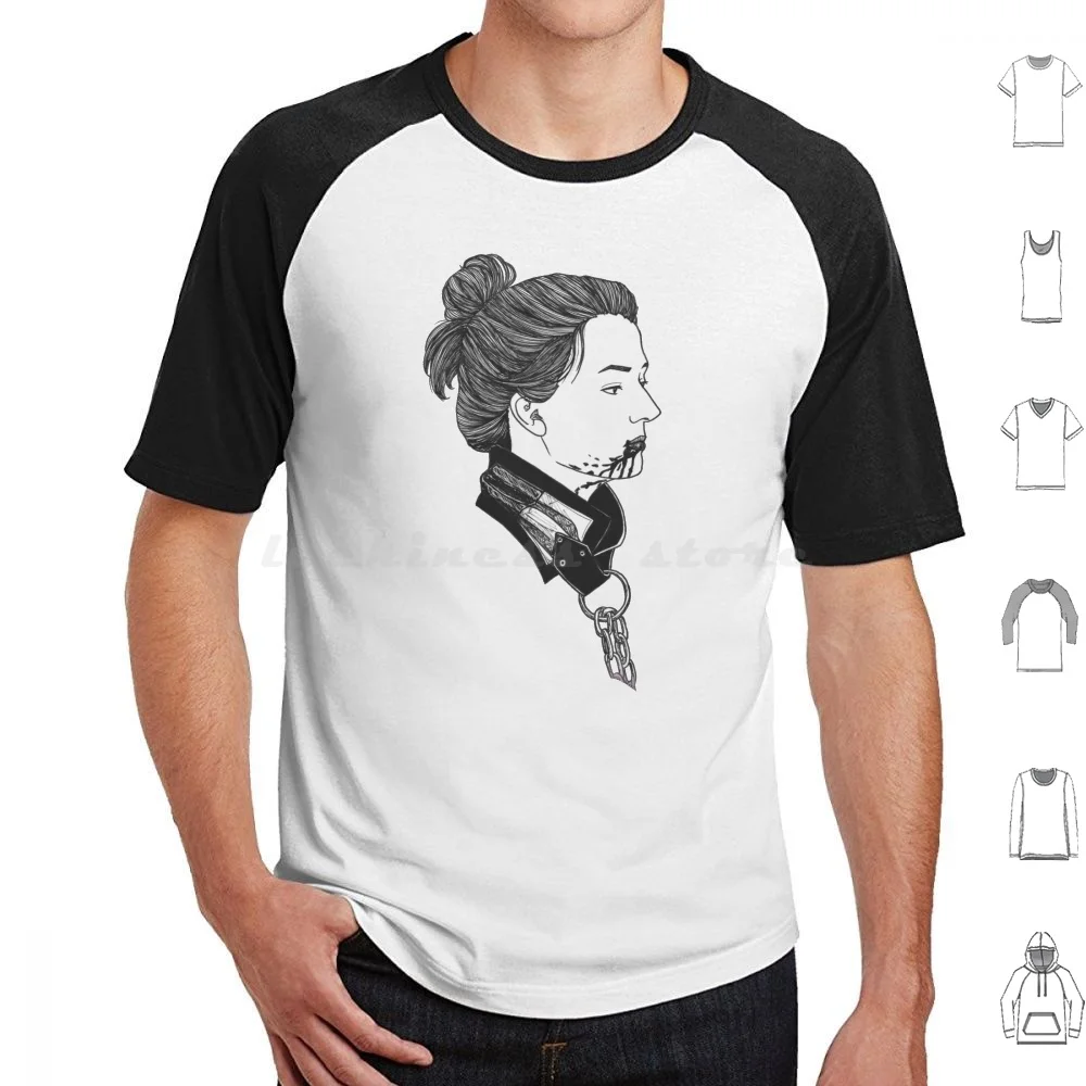 

Carmilla Head T Shirt Big Size 100% Cotton Carmilla Karnstein Natasha Negovanlis Hollstein Negovanman Vampire Fan Art