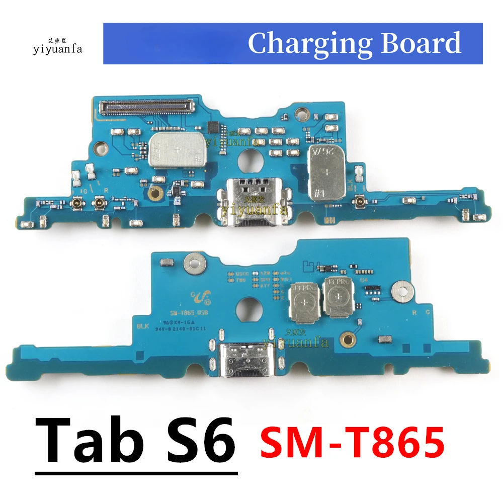 15W Charging Flex For Samsung Galaxy Tab S6 SM-T865 USB Charge Port Jack Dock Connector Charging Board Flex Cable