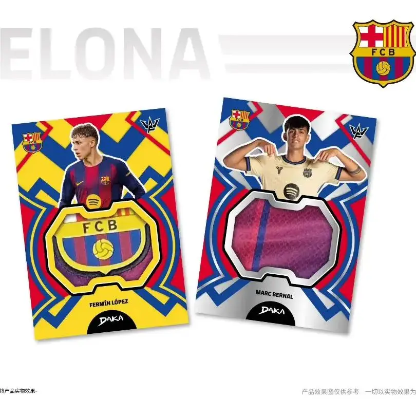 NEW Genuine 2026 Daka FC Barcelona Final Whistle Series Yamal Messi Ronaldo Signed Collectible Card Gifts Football Merchandise view 5