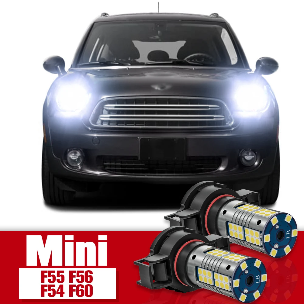 

2pcs LED Accessories Daytime Running Light DRL For Mini Cooper F55 F56 Clubman F54 Countryman F60 2013 2014 2015 2016 2017