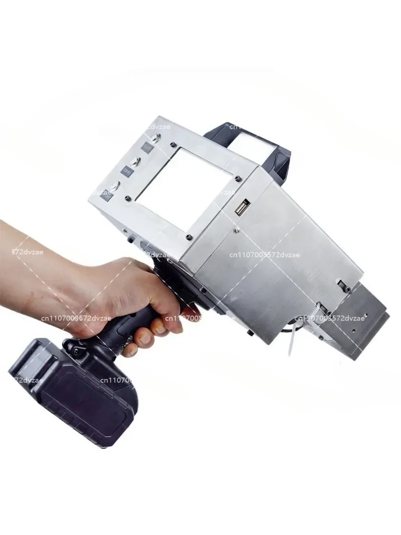 Portable Engraving Pneumatic Marking Machine 120x30 160x90 140x40mm Touch Screen For Nameplate Cylinder Number Frame Chassis
