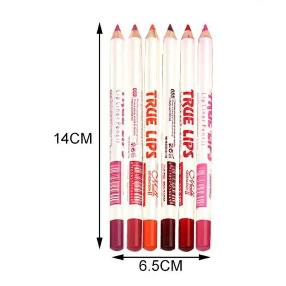 Beauty Makeup Lip Liner Pen Matte Long-lasting Lipstick Pencil Cosmetics Non-stick Cup Matte Lip Liner Women Cosmetics